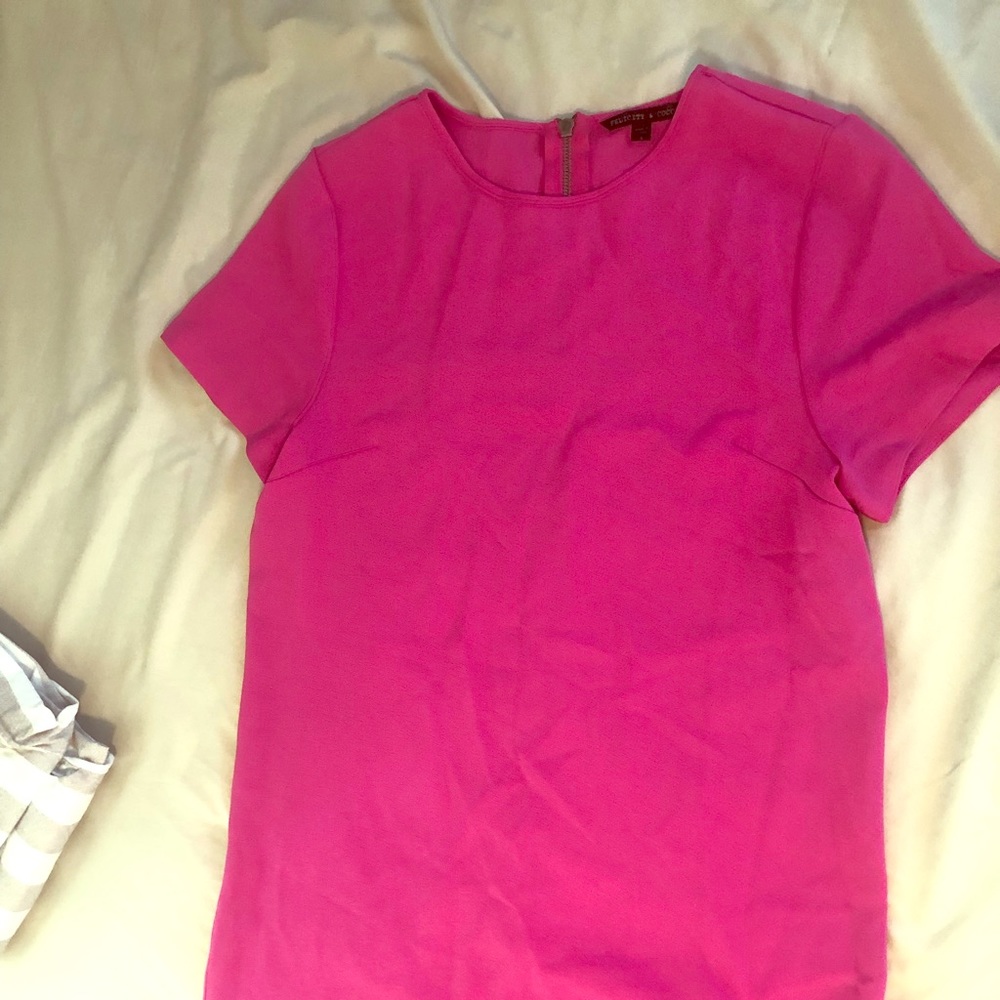 Pink dress great for weddings!